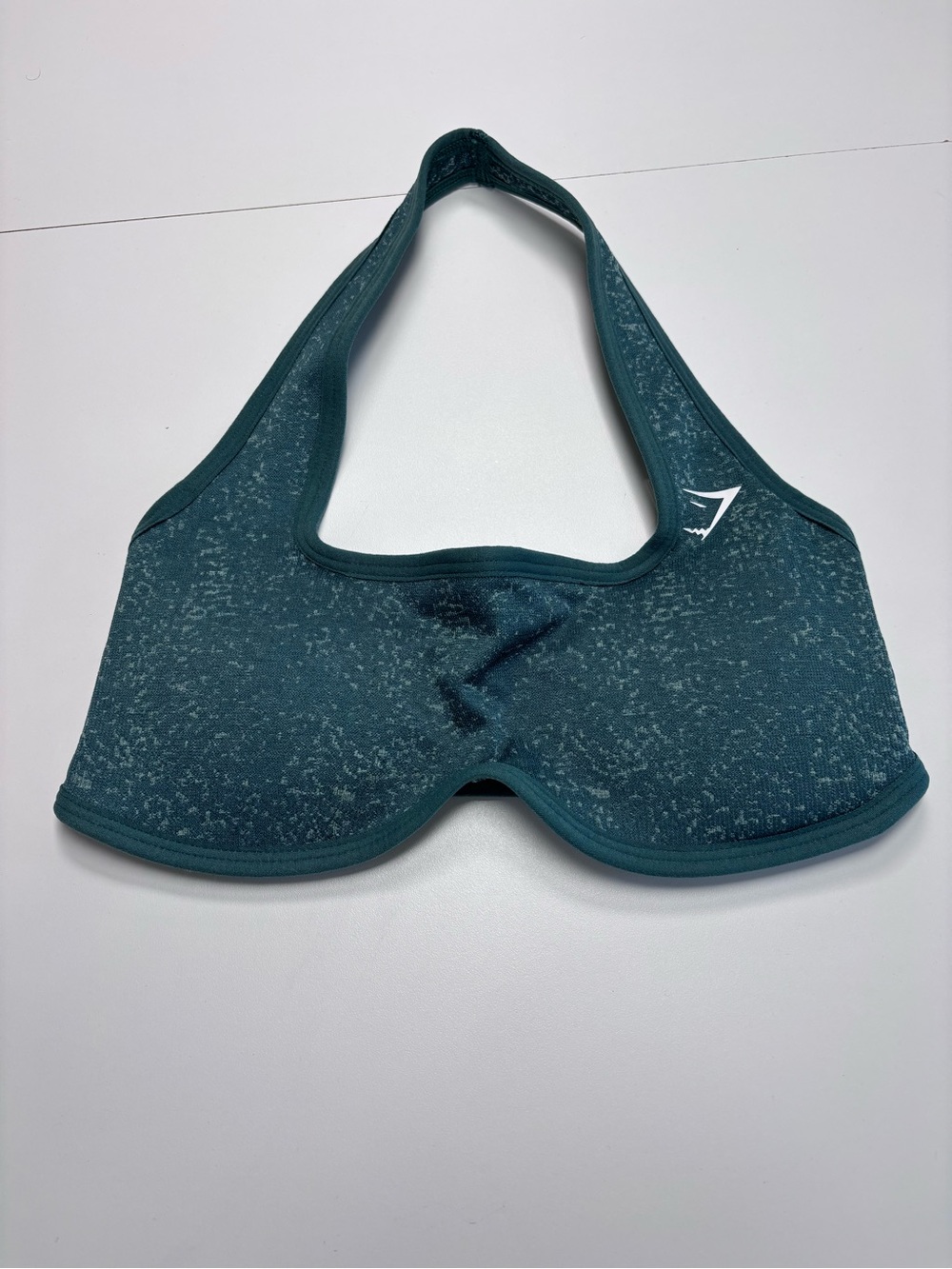 Gymshark Adapt Fleck Halterneck Sports Bra Green Size XS NWOT